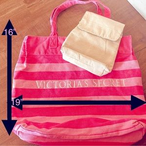 Vs large bag with medium sized additional bag for smaller items .